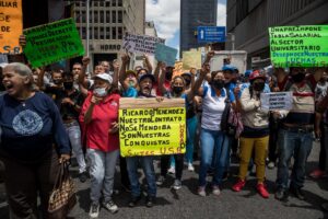Casi un centenar de protestas en Venezuela en lo que va de agosto, según ONG